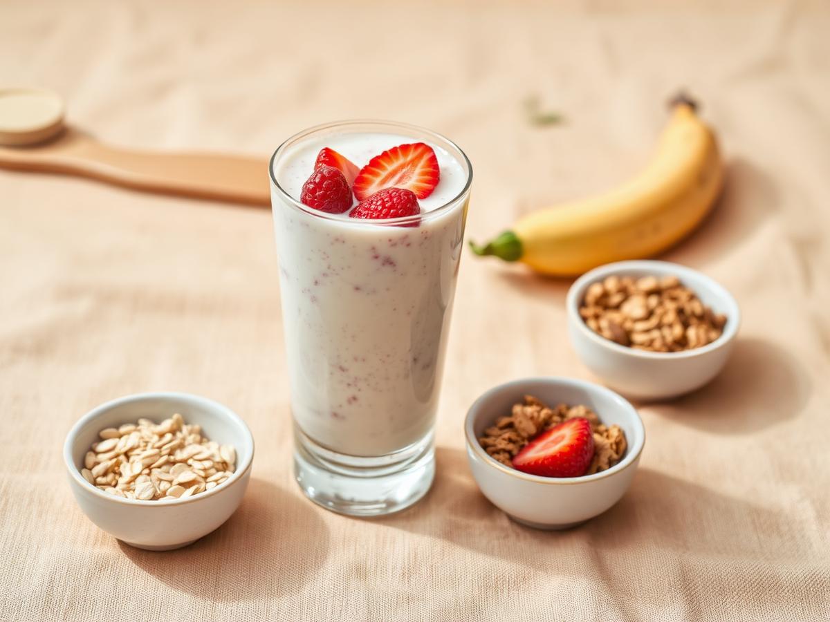 Lanche da tarde (shake)